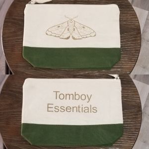 Tomboy Essentials & Moth Canvas Bag